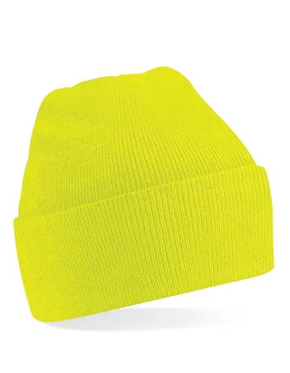 Junior Original Cuffed Beanie - Fluorescent Yellow