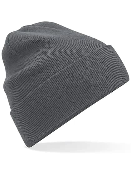 Organic Cotton Original Cuffed Beanie - Graphite Grey