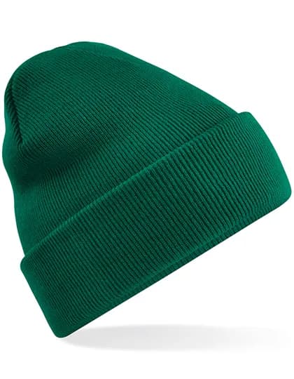 Recycled Original Cuffed Beanie - Bottle Green