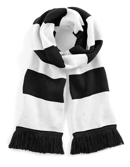 Stadium Scarf - Black/White