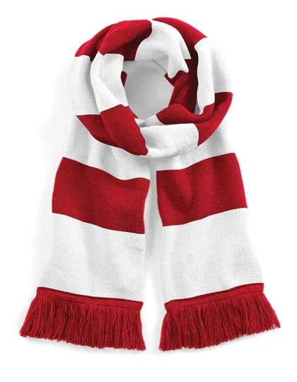 Stadium Scarf - Classic Red/White