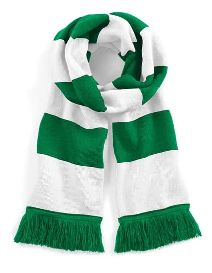 Stadium Scarf - Kelly Green/White