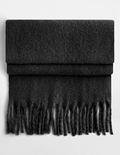Fluffy Scarf - Black