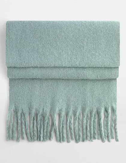 Fluffy Scarf - Dusty Green