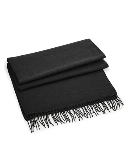 Classic Woven Scarf - Black