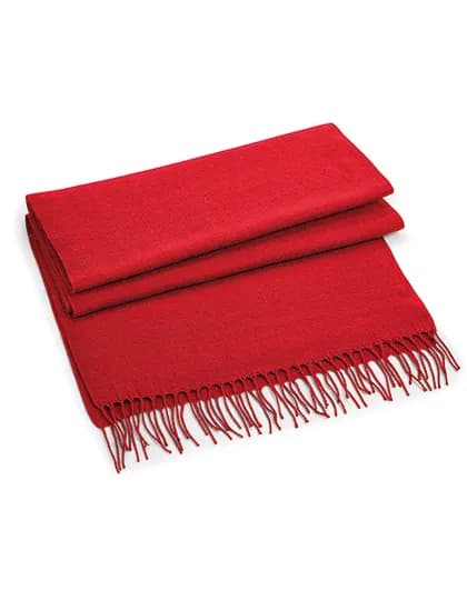 Classic Woven Scarf - Classic Red