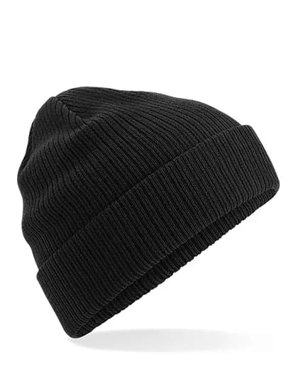 Organic Cotton Beanie - Black