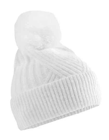 Snow Luxe Beanie - White