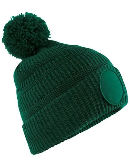 Fan Patch Beanie - Bottle Green