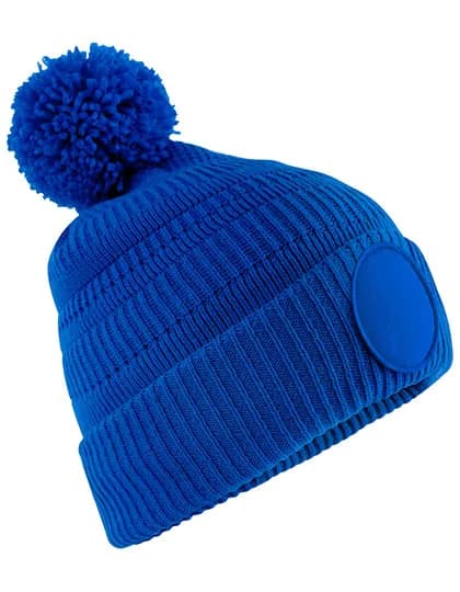 Fan Patch Beanie - Bright Royal