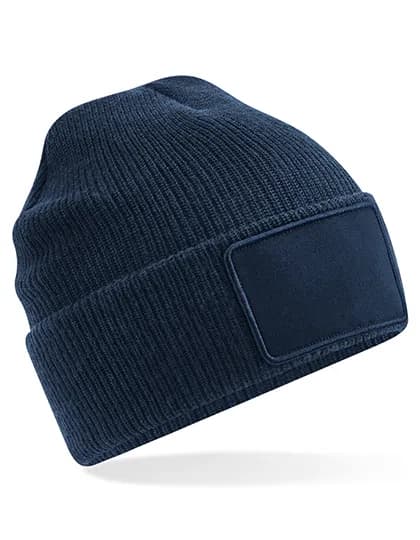 Removable Patch Thinsulate™ Beanie - French Navy