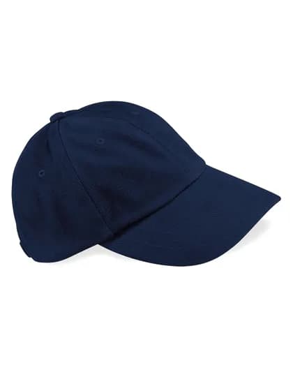 Low Profile Heavy Brushed Cotton Cap - French Navy