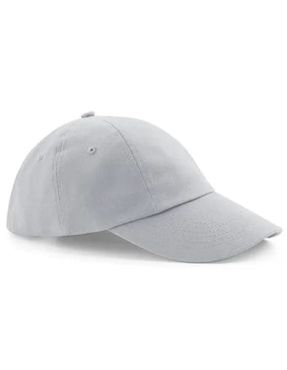 Low Profile Heavy Cotton Drill Cap - Light Grey
