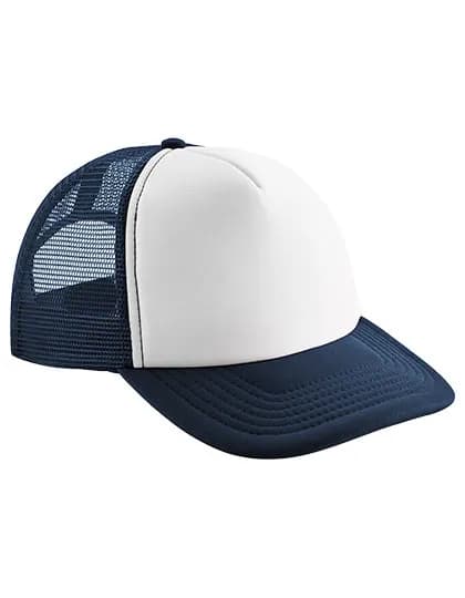 Junior Vintage Snapback Trucker - French Navy/White