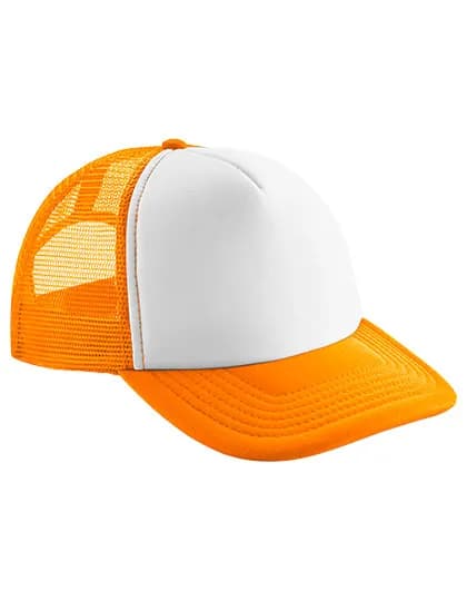 Junior Vintage Snapback Trucker - Orange/White