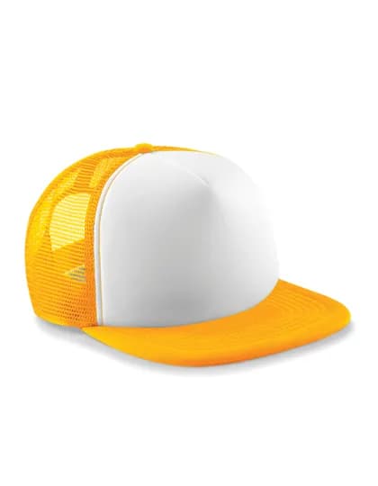 Vintage Snapback Trucker Cap - Sunflower/White