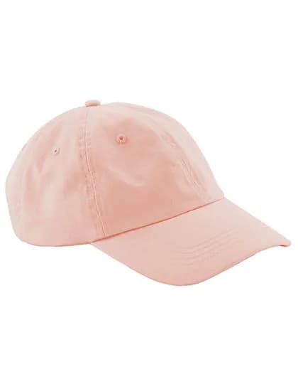 Junior Low Profile 6 Panel Dad Cap - Peach