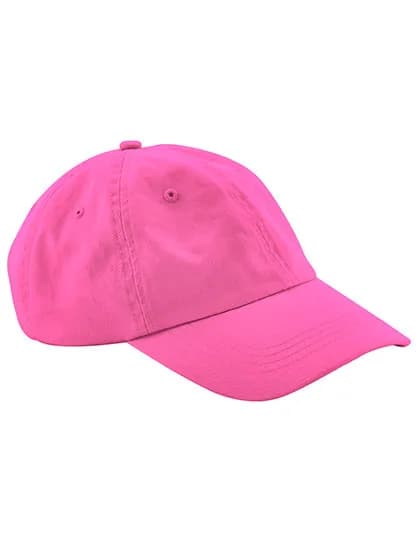 Junior Low Profile 6 Panel Dad Cap - True Pink
