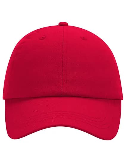 Low Profile 6 Panel Dad Cap - Classic Red