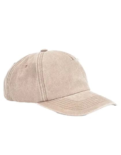 Relaxed 5 Panel Vintage Cap - Vintage Stone