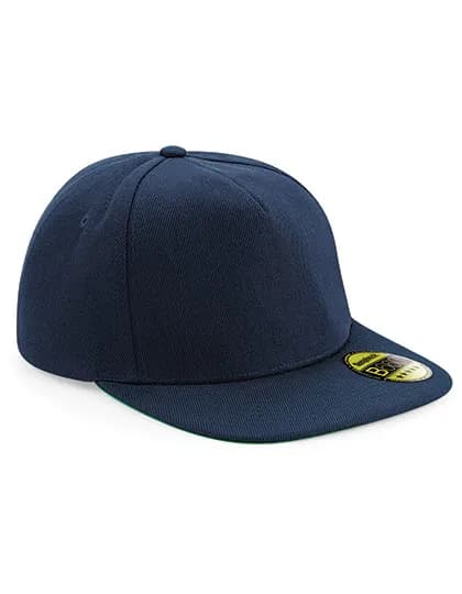Original Flat Peak Snapback Cap - French Navy/French Navy