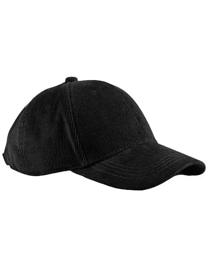 EarthAware® Organic Cord Baseball Cap - Black