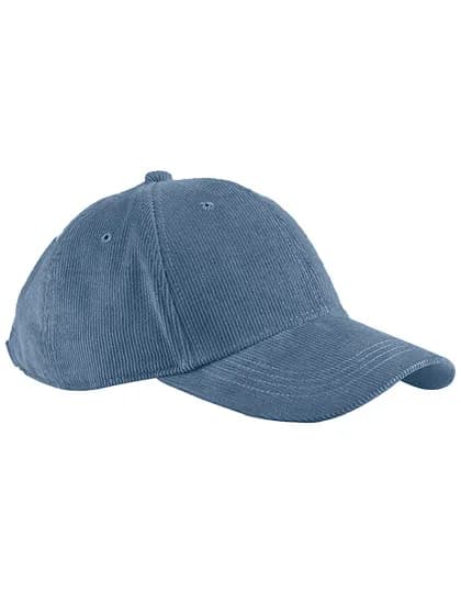 EarthAware® Organic Cord Baseball Cap - Slate Blue