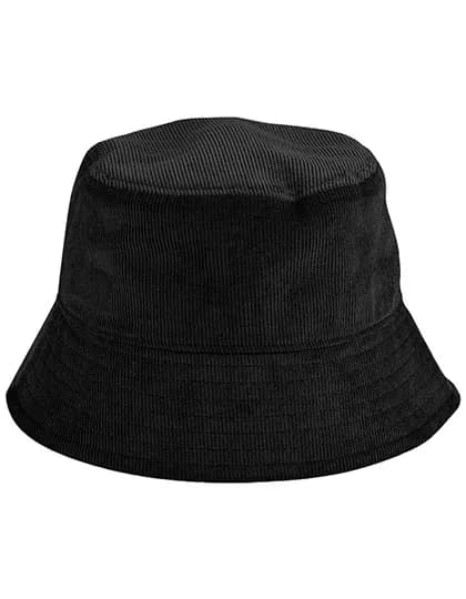 EarthAware® Organic Cord Bucket Hat - Black