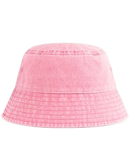 Junior Vintage Bucket Hat - Vintage Dusky Pink