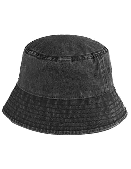 Vintage Bucket Hat - Vintage Black