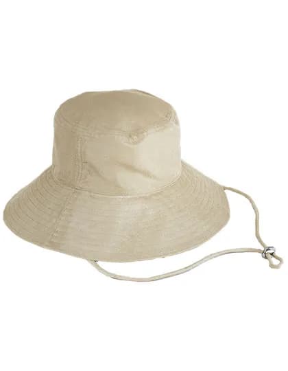 Wide Brim Sun Hat - Warm Sand
