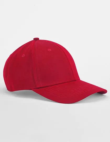 EarthAware® Classic Organic Cotton 6 Panel Cap - Classic Red