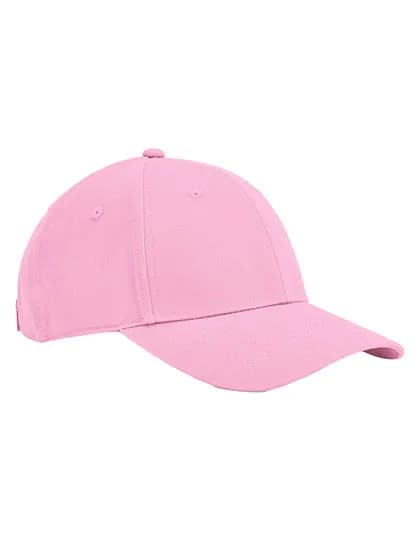 EarthAware® Junior Classic Organic Cotton 6 Panel Cap - Classic Pink