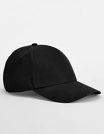 EarthAware® Classic Organic Cotton 5 Panel Cap - Black
