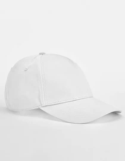 EarthAware® Classic Organic Cotton 5 Panel Cap - White