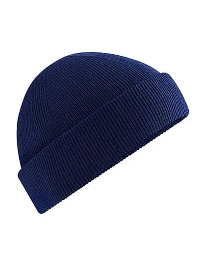 Organic Cotton Fisherman Beanie - Oxford Navy