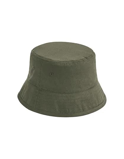 Organic Cotton Bucket Hat - Olive Green