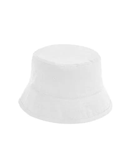 Organic Cotton Bucket Hat - White