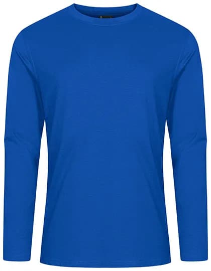 Men´s T-Shirt Long Sleeve - Cobalt Blue