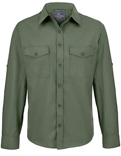 Expert Kiwi Long Sleeved Shirt - Dark Cedar Green