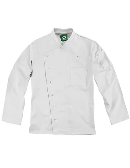 Men´s Chef Jacket Turin GreeNature - Cool Grey