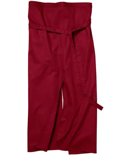 Slit Apron Milano 100 x 100 cm - Cherry