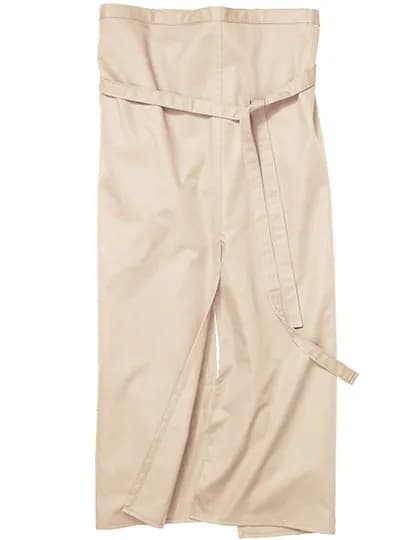 Slit Apron Milano 100 x 100 cm - Sand