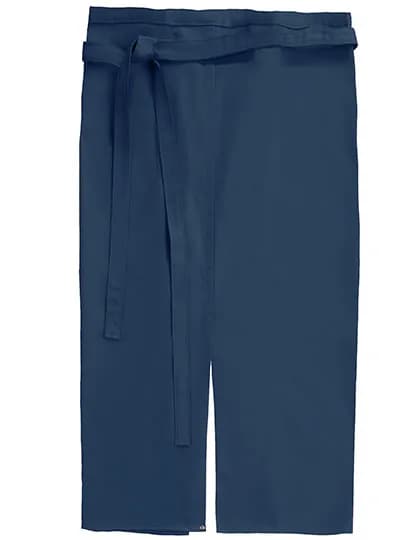 Slit Apron Milano 80 x 100 cm - Dark Blue