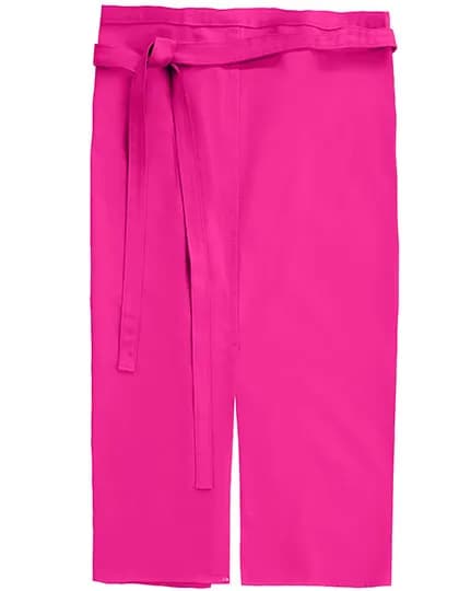 Slit Apron Milano 80 x 100 cm - Magenta
