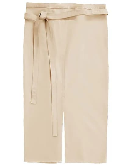Slit Apron Milano 80 x 100 cm - Sand
