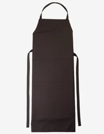 Bib Apron Verona Classic Bag 90 x 75 cm - Chocolate