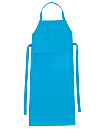 Bib Apron Verona Classic Bag 90 x 75 cm - Turquoise