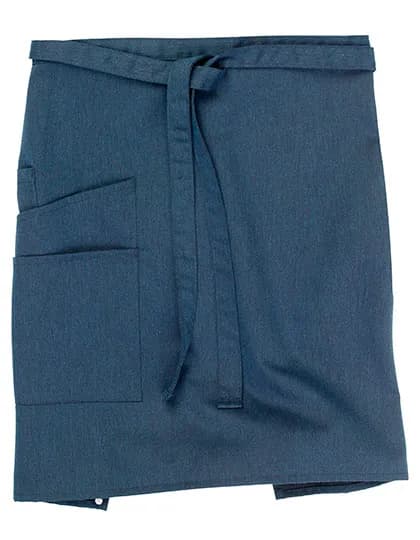 Bistro Apron Vernazza - Blue Melange