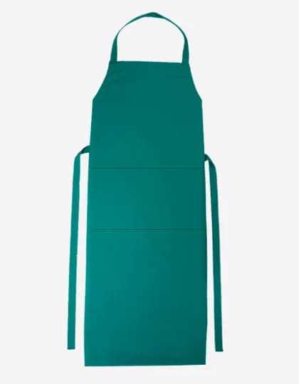 Bib Apron Verona 110 x 75 cm - Bottle Green